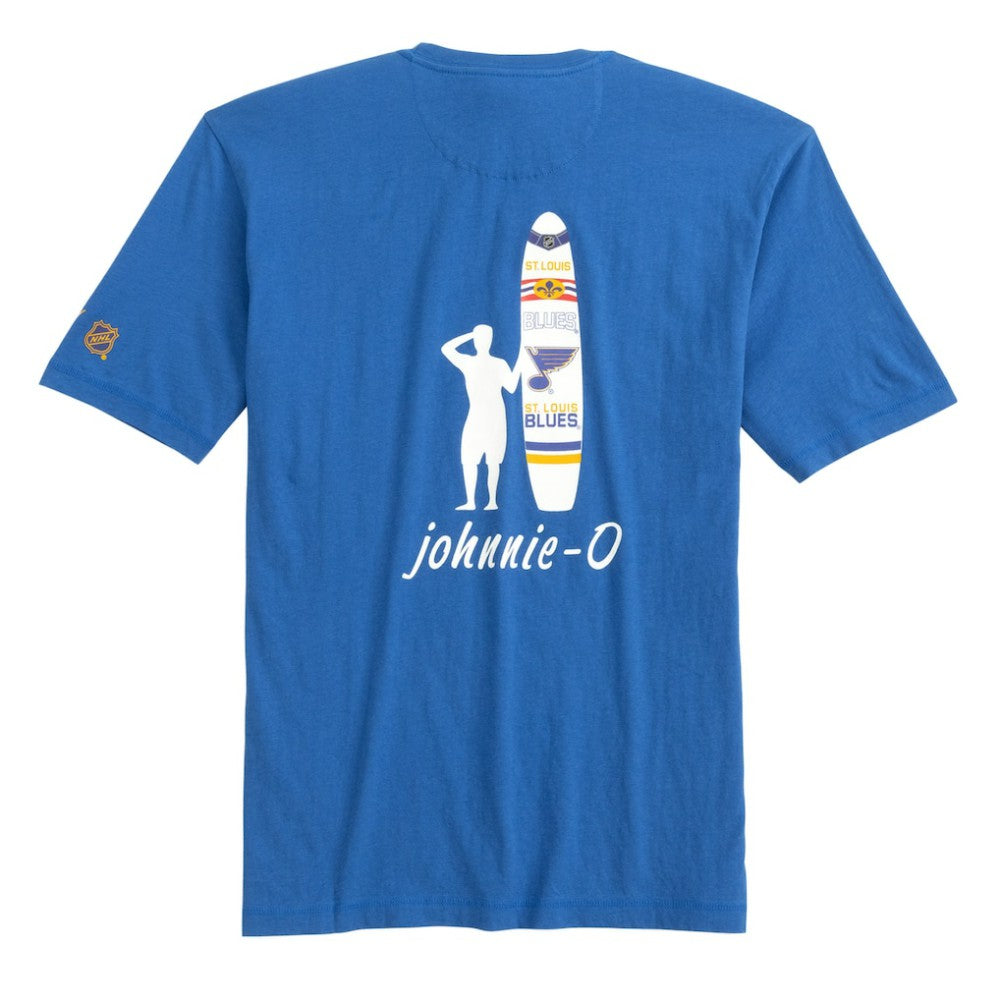 St. Louis Blues johnnie-O Heathered Spencer T-Shirt -  NHL T-shirts