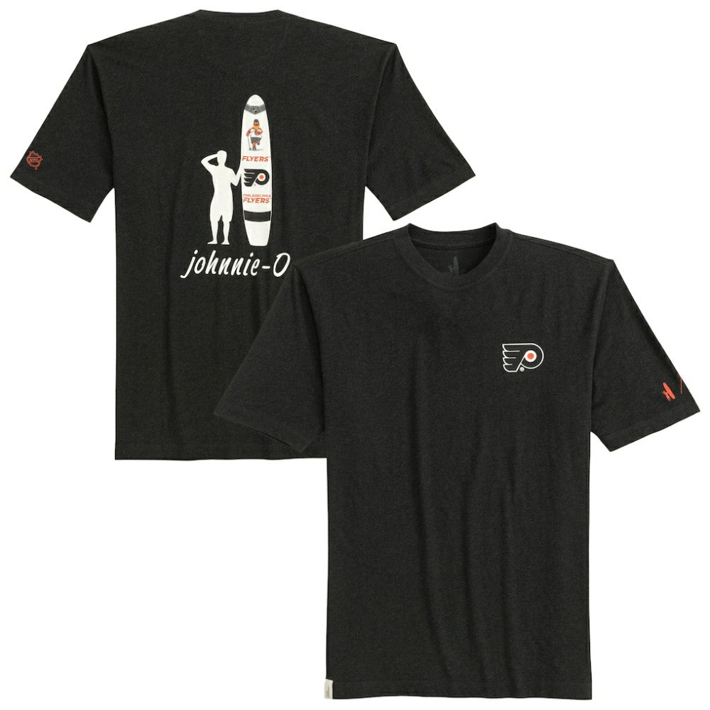 Philadelphia Flyers johnnie-O Heathered Spencer T-Shirt -  NHL T-shirts