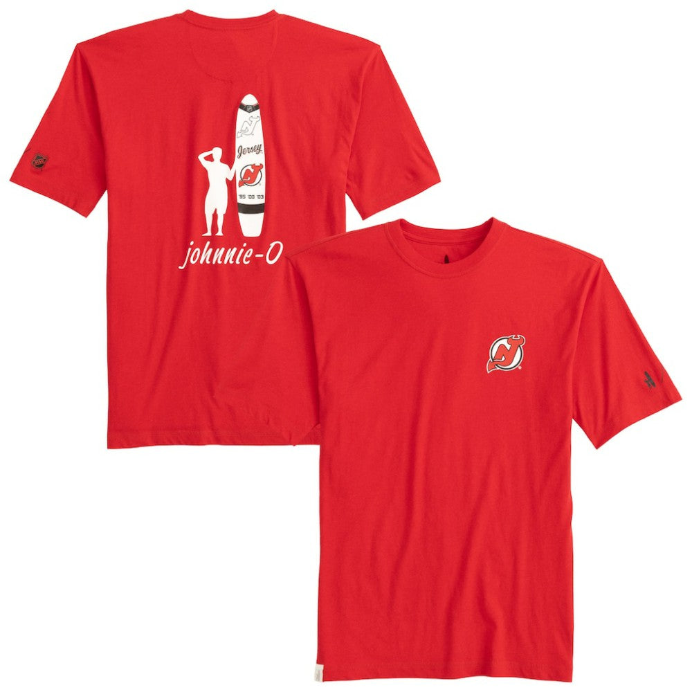 New Jersey Devils johnnie-O Heathered Spencer T-Shirt -  NHL T-shirts