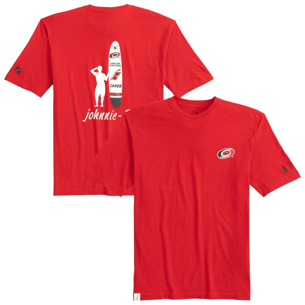 Carolina Hurricanes johnnie-O Heathered Spencer T-Shirt -  NHL T-shirts