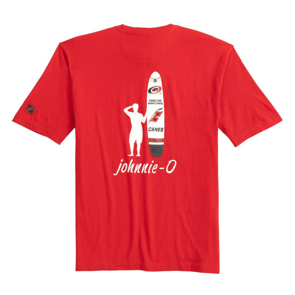 Carolina Hurricanes johnnie-O Heathered Spencer T-Shirt -  NHL T-shirts