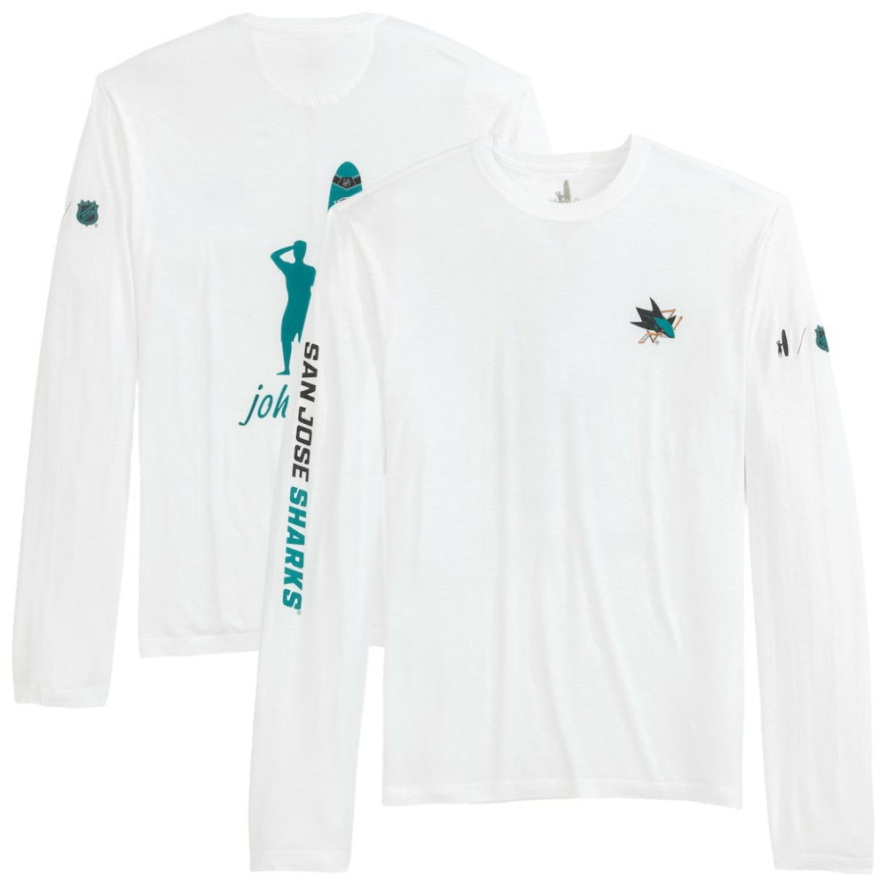 San Jose Sharks johnnie-O Adam Long Sleeve T-Shirt -  NHL T-shirts