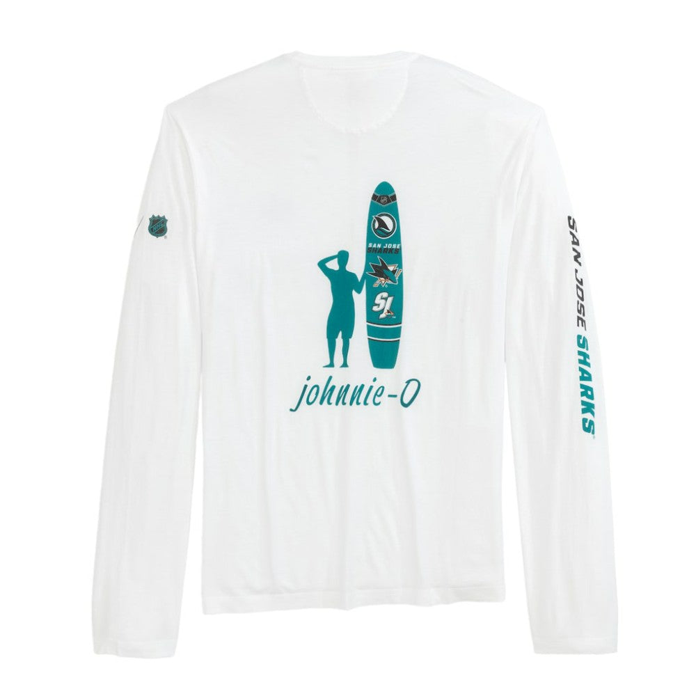 San Jose Sharks johnnie-O Adam Long Sleeve T-Shirt -  NHL T-shirts