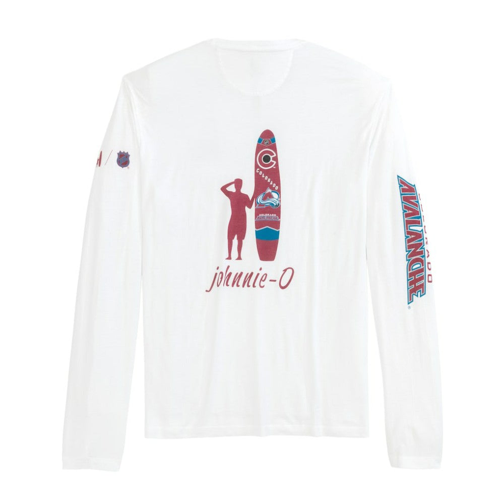 Colorado Avalanche johnnie-O Adam Long Sleeve T-Shirt -  NHL T-shirts