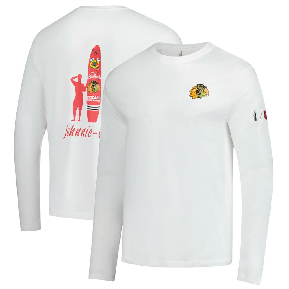 Chicago Blackhawks johnnie-O Adam Long Sleeve T-Shirt -  NHL T-shirts