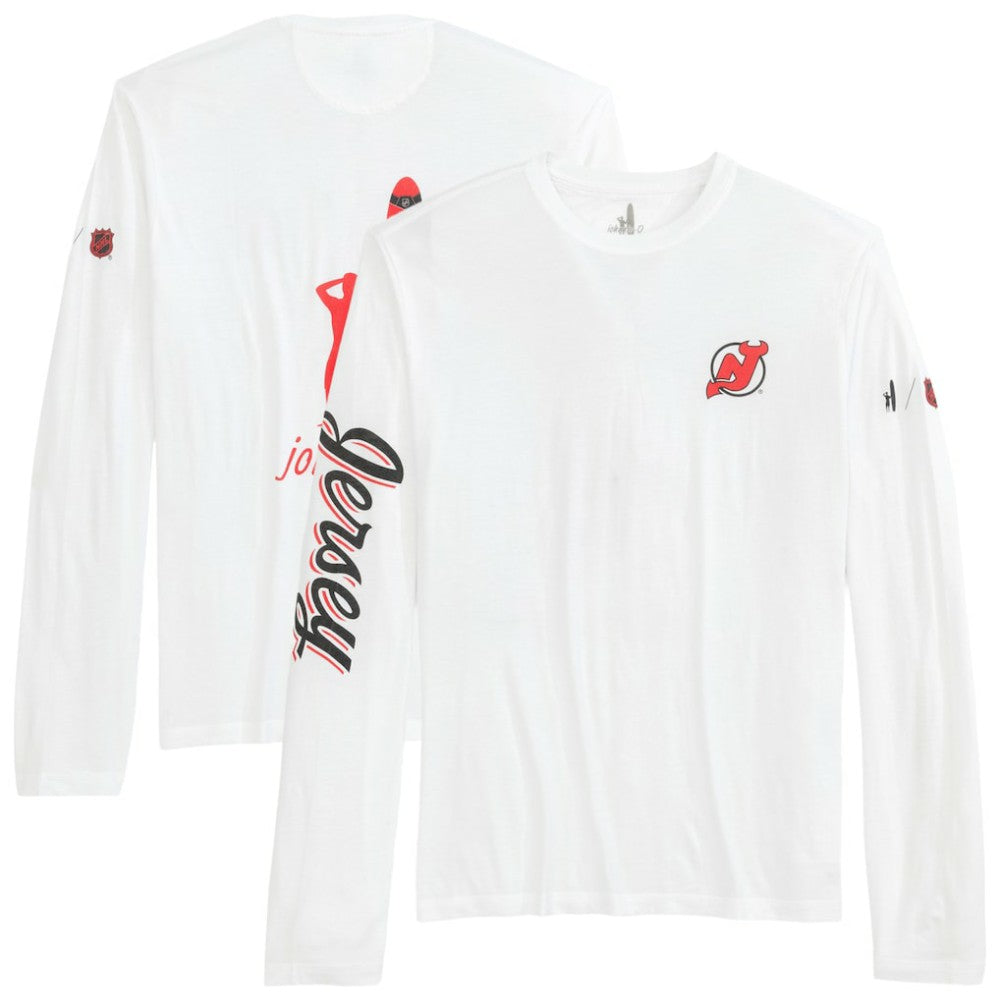New Jersey Devils johnnie-O Adam Long Sleeve T-Shirt -  NHL T-shirts