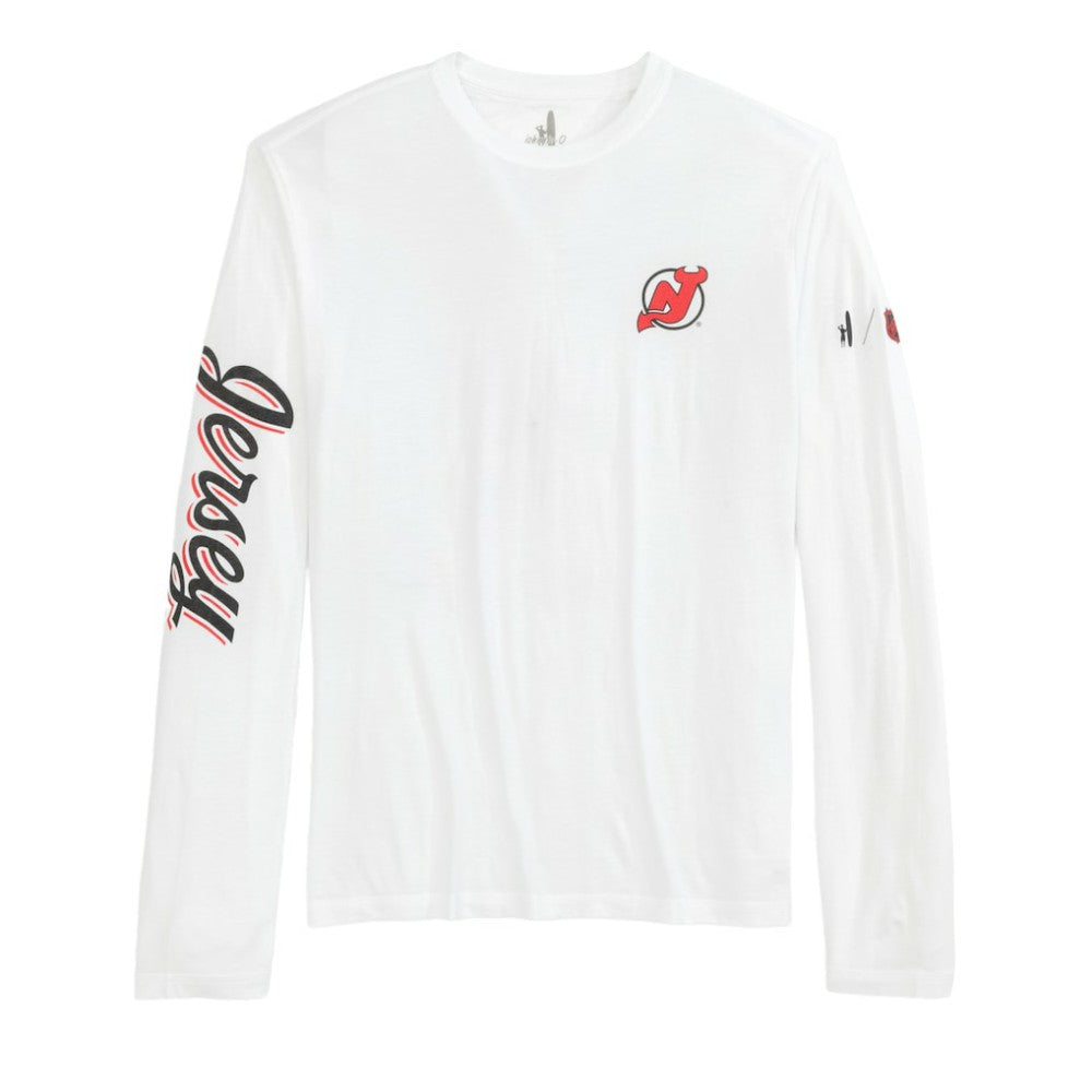 New Jersey Devils johnnie-O Adam Long Sleeve T-Shirt -  NHL T-shirts