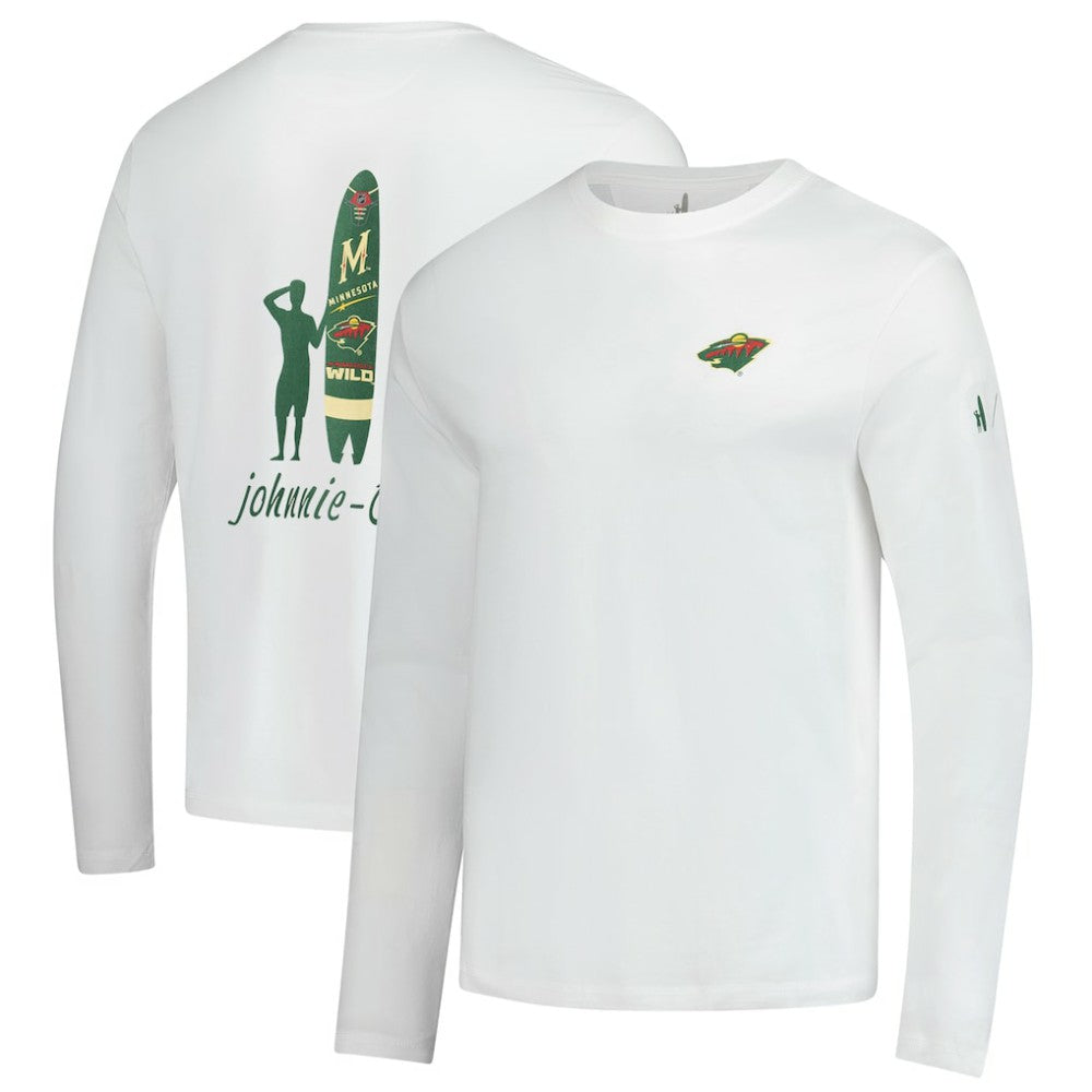 Minnesota Wild johnnie-O Adam Long Sleeve T-Shirt -  NHL T-shirts