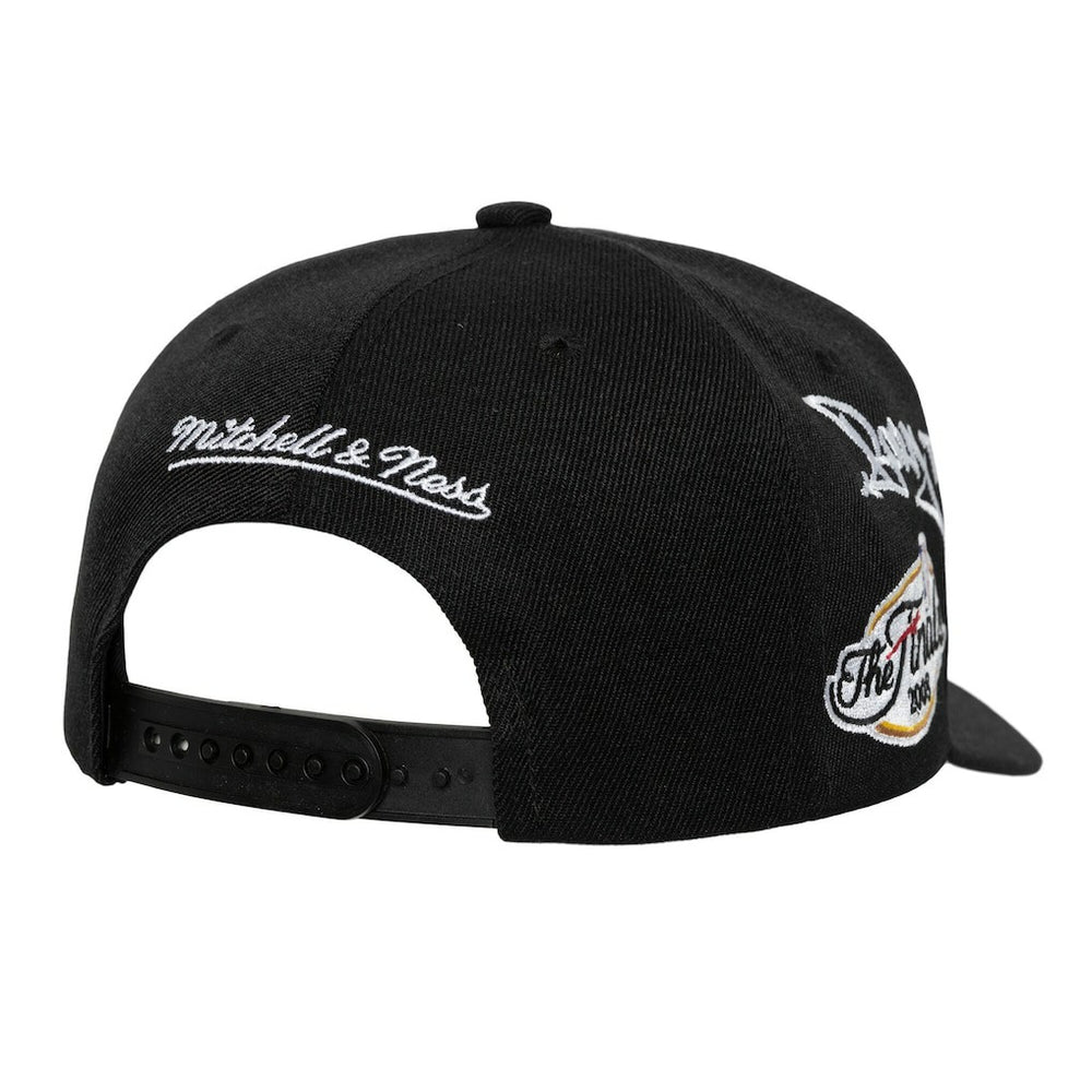 Black Boston Celtics 2008 NBA Finals Born To Win Pro Crown Adjustable Hat | NBA
