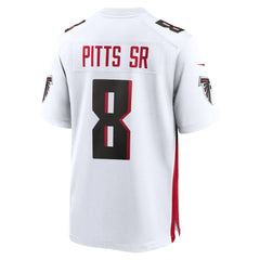 Atlanta Falcons Kyle Pitts Sr.  White Game Jersey | NFL Online