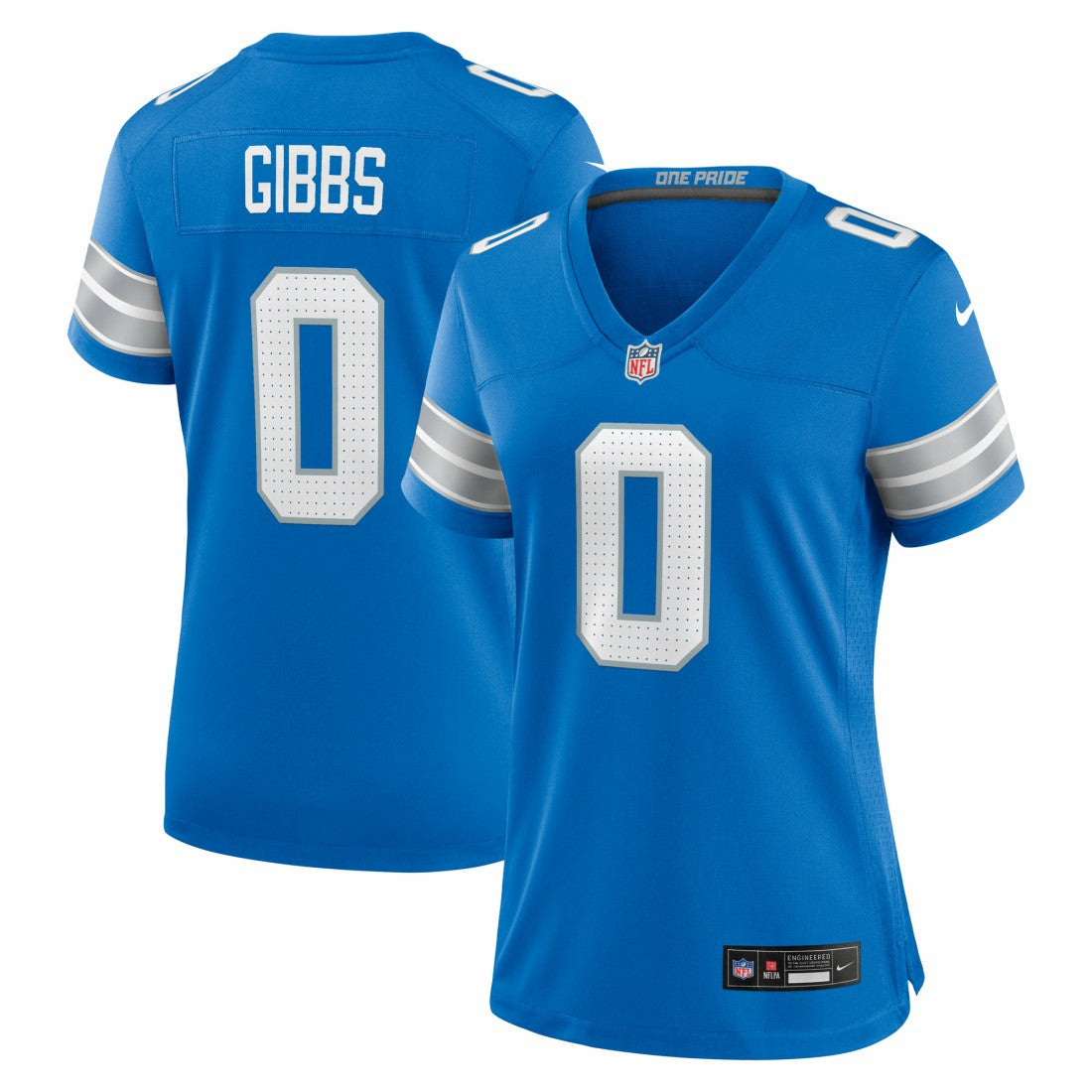 Detroit Lions Jahmyr Gibbs  Women's Game Player Jersey | NFL Outlet