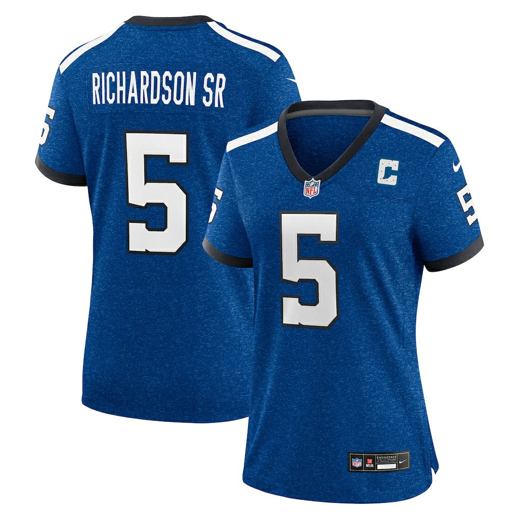 Indianapolis Colts Anthony Richardson Sr.  Women's Alternate Indiana Nights Game Jersey | NFL US