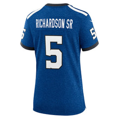Indianapolis Colts Anthony Richardson Sr.  Women's Alternate Indiana Nights Game Jersey | NFL US