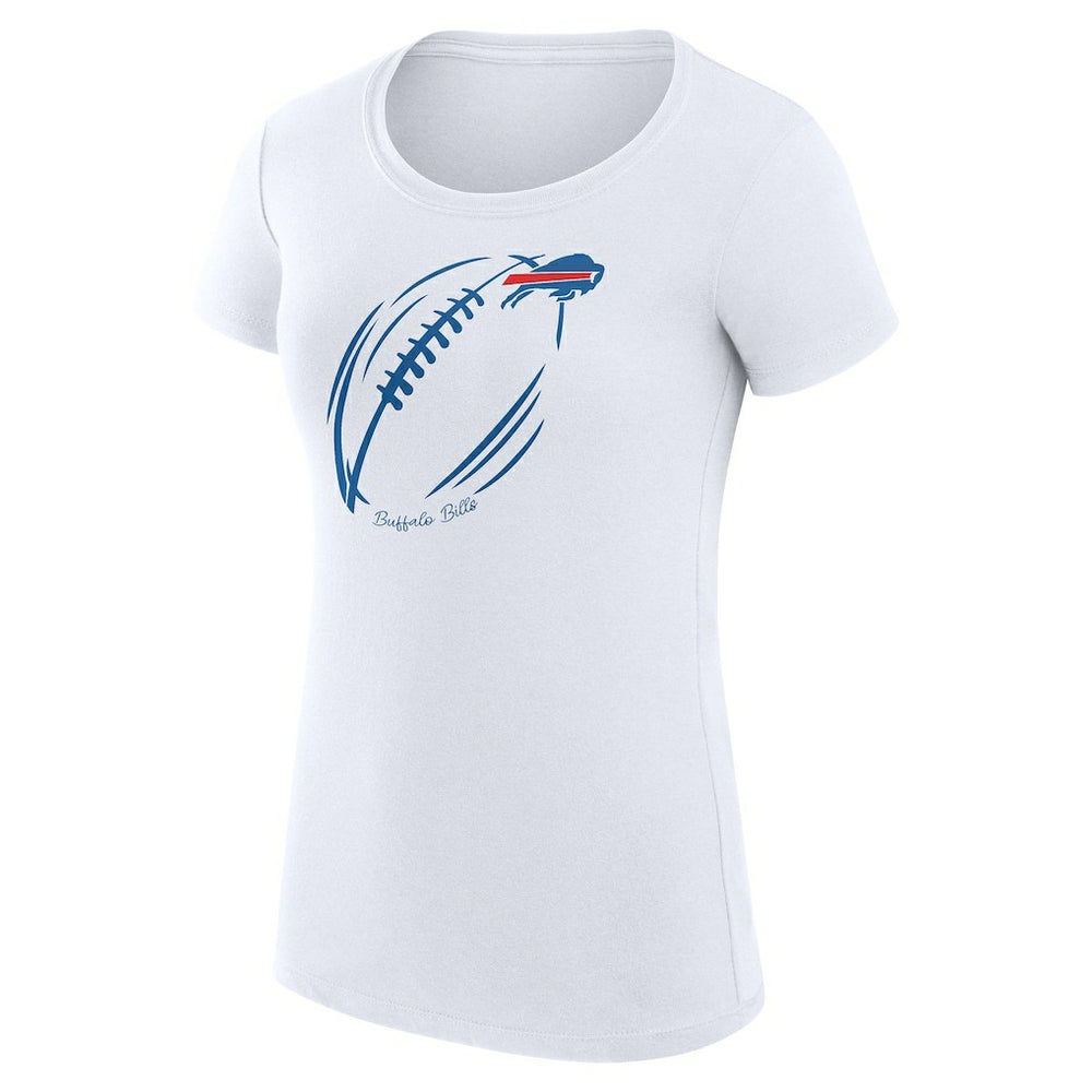 Buffalo Bills G-III 4Her by Carl Banks Women's Super-Slim Fit Lightweight Subtle Football T-Shirt | NFL On sale