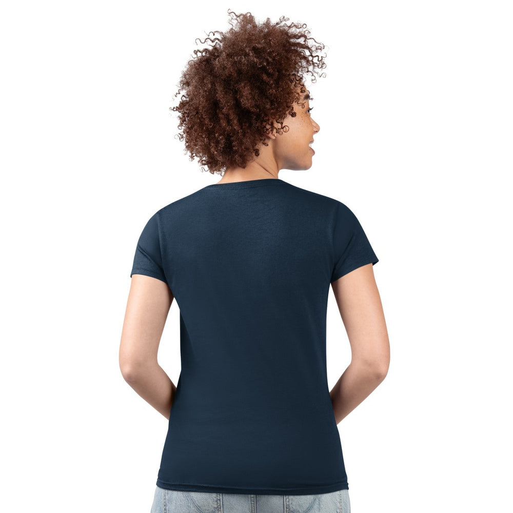 Houston Texans G-III 4Her by Carl Banks Women's Super-Slim Fit Lightweight Subtle Football V-Neck T-Shirt | NFL Outlet