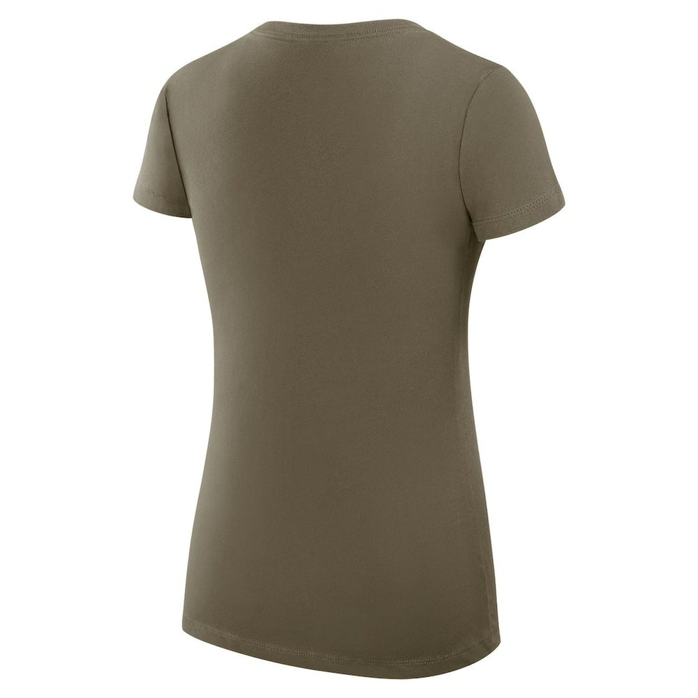 New York Jets G-III 4Her by Carl Banks Women's Super-Slim Fit Lightweight Subtle Football V-Neck T-Shirt | NFL Outlet