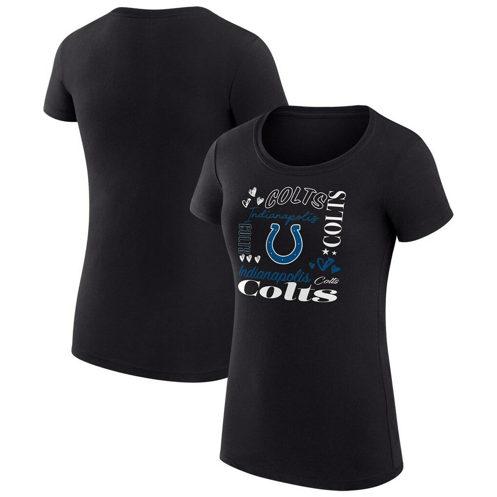 Indianapolis Colts G-III 4Her by Carl Banks Women's Super-Slim Fit Lightweight Collage Team T-Shirt | NFL Near me