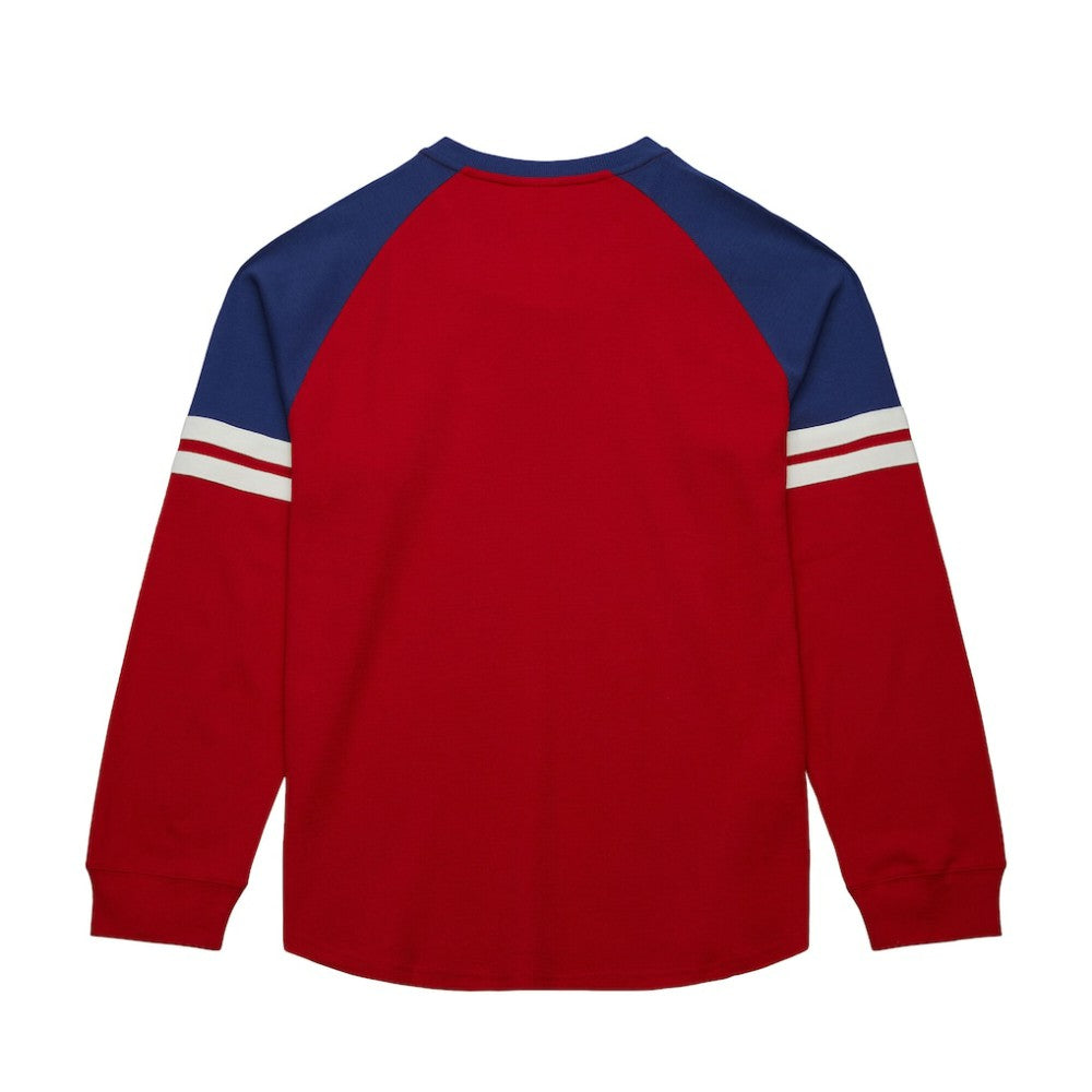 New York Rangers Mitchell & Ness Thermal Henley Long Sleeve T-Shirt -  NHL T-shirts