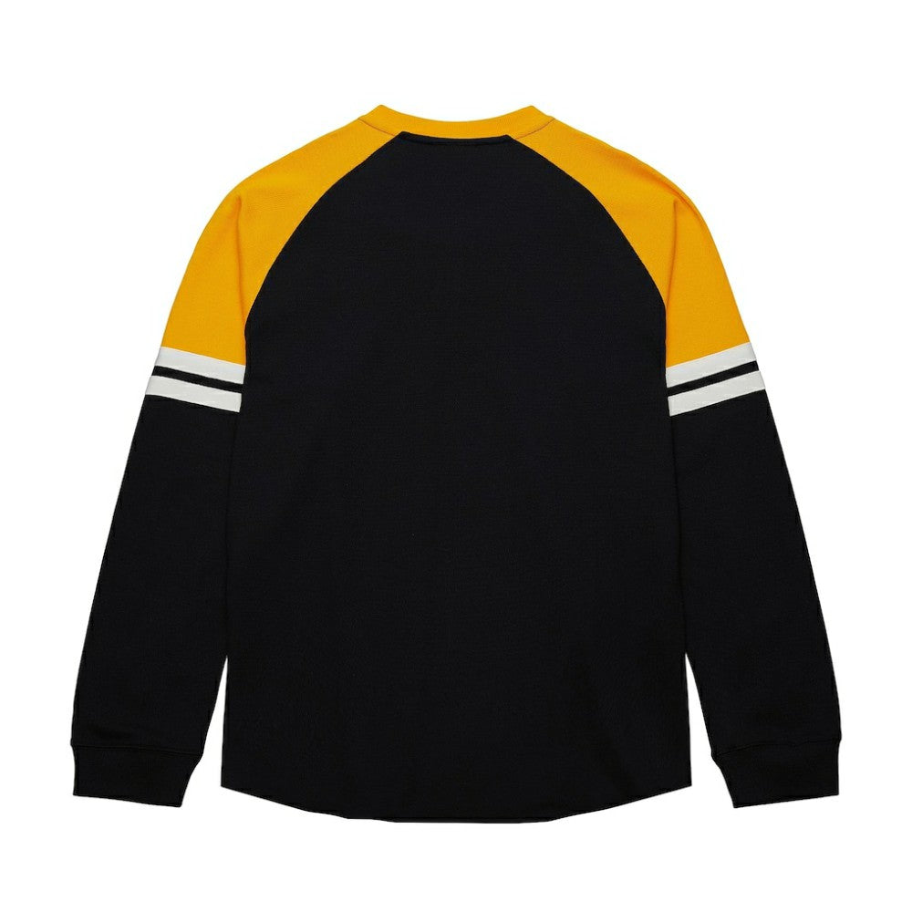 Boston Bruins Mitchell & Ness Thermal Henley Long Sleeve T-Shirt -  NHL T-shirts