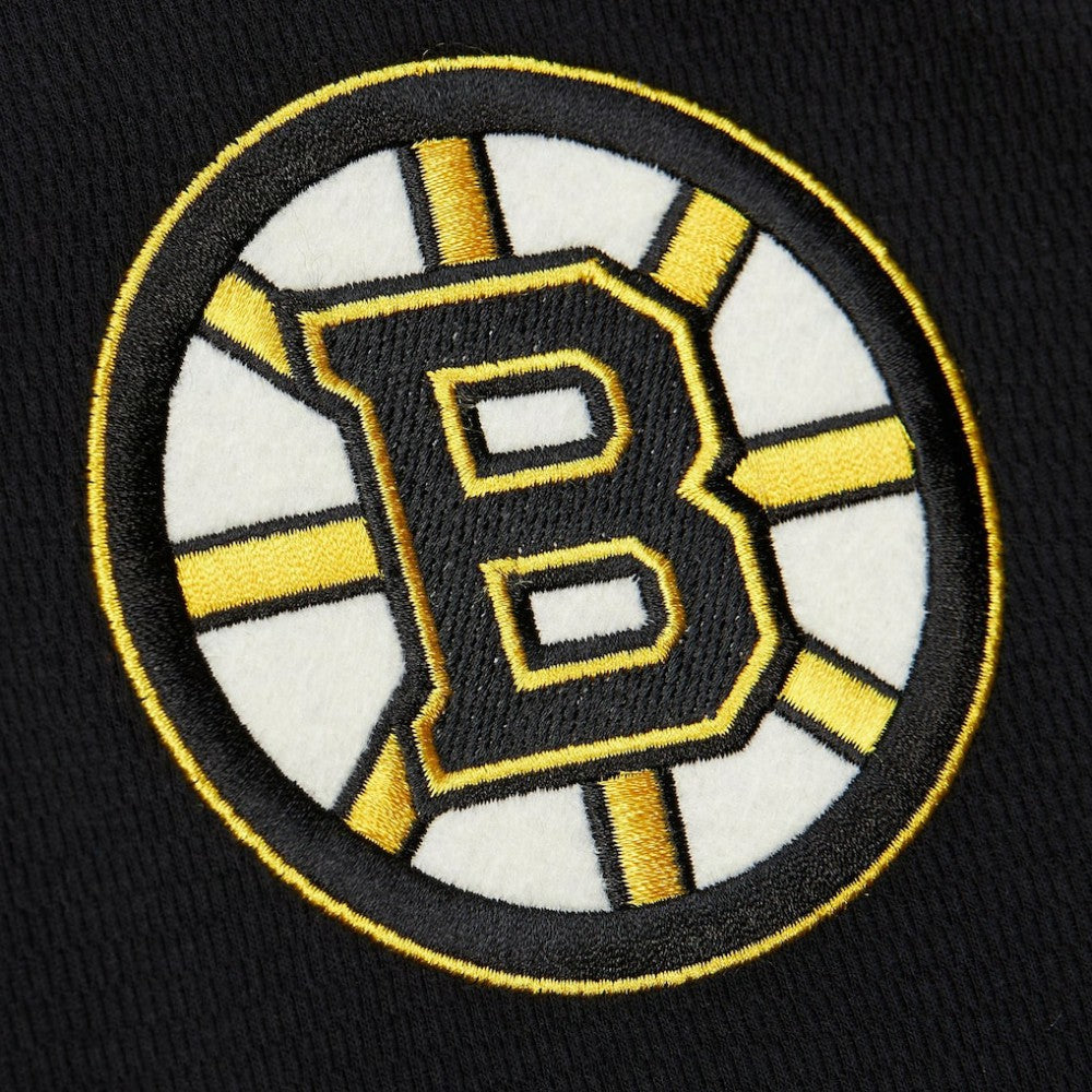 Boston Bruins Mitchell & Ness Thermal Henley Long Sleeve T-Shirt -  NHL T-shirts