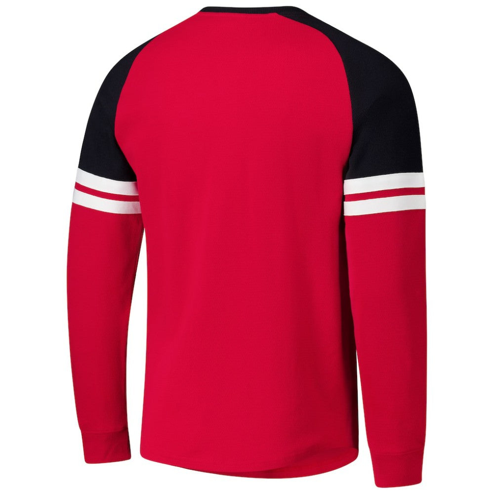 Chicago Blackhawks Mitchell & Ness Thermal Henley Long Sleeve T-Shirt -  NHL T-shirts