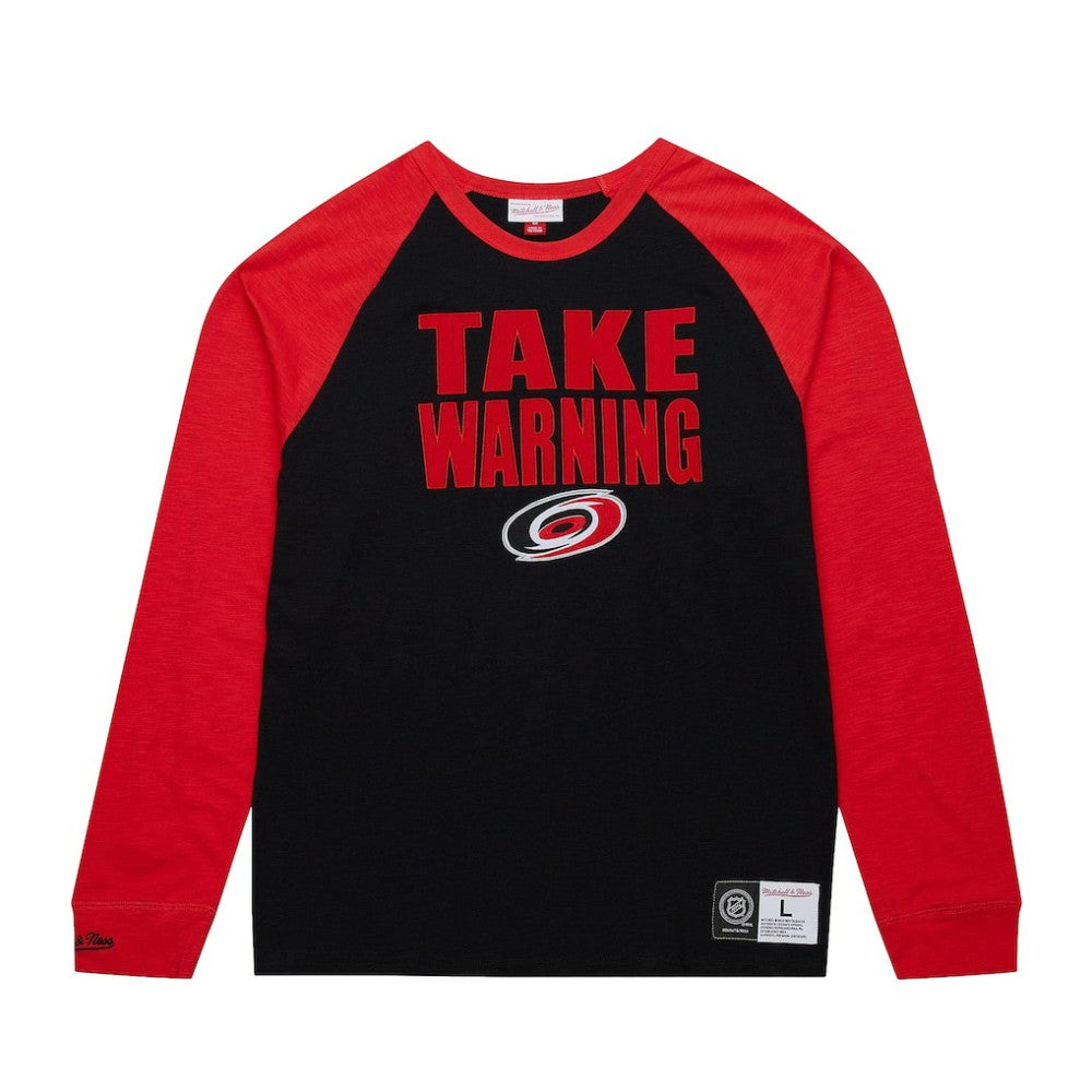 Carolina Hurricanes Mitchell & Ness Legendary Slub Raglan Long Sleeve T-Shirt -  NHL T-shirts