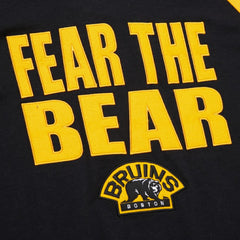 Boston Bruins Mitchell & Ness Legendary Slub Raglan Long Sleeve T-Shirt -  NHL T-shirts
