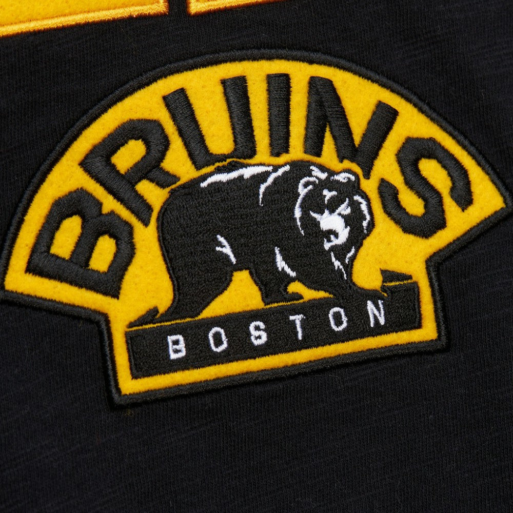 Boston Bruins Mitchell & Ness Legendary Slub Raglan Long Sleeve T-Shirt -  NHL T-shirts