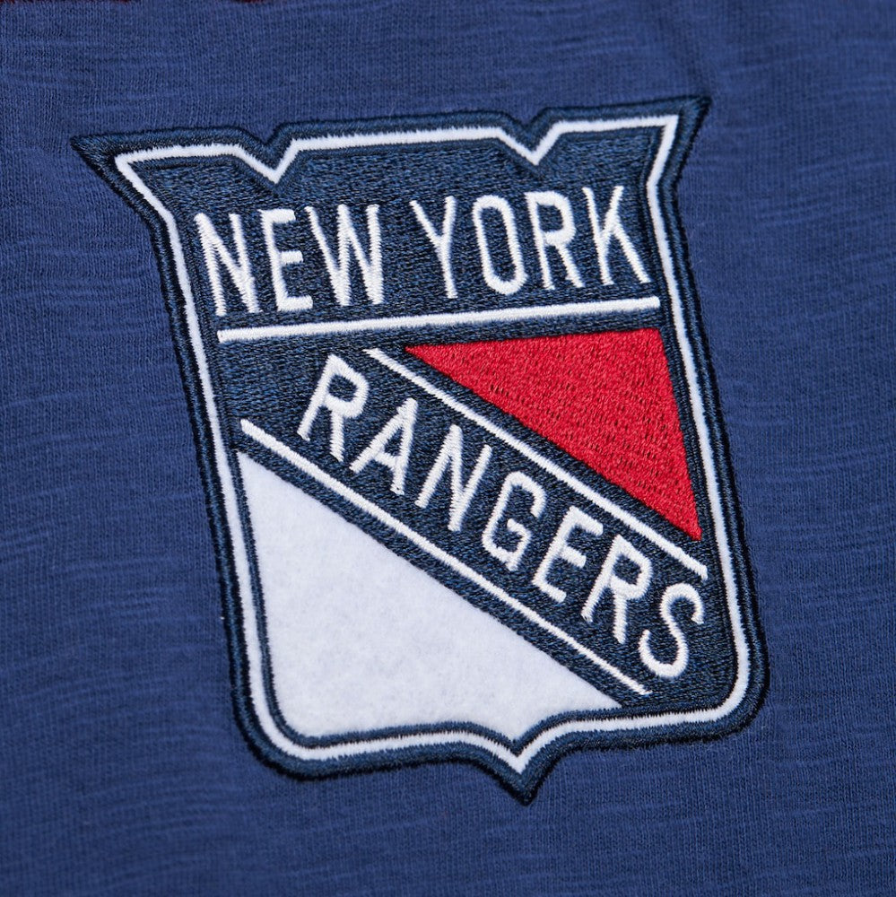 New York Rangers Mitchell & Ness Legendary Slub Raglan Long Sleeve T-Shirt -  NHL T-shirts