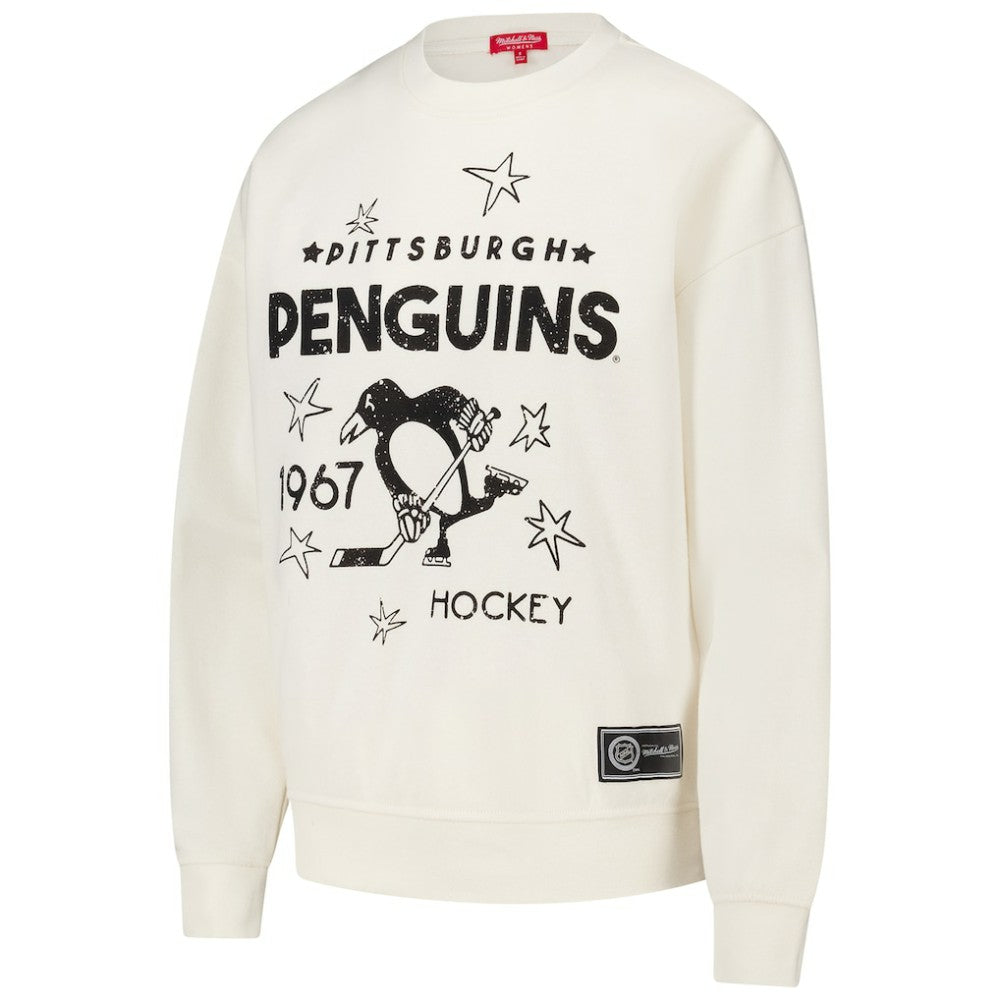 Pittsburgh Penguins Mitchell & Ness Women's Logo 3.0 Pullover Sweatshirt -  NHL Sweatshirts
