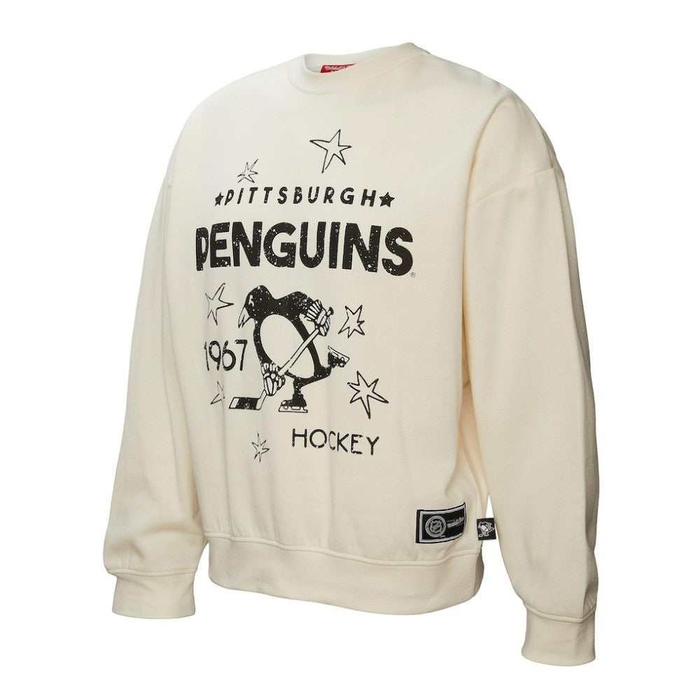 Pittsburgh Penguins Mitchell & Ness Women's Logo 3.0 Pullover Sweatshirt -  NHL Sweatshirts
