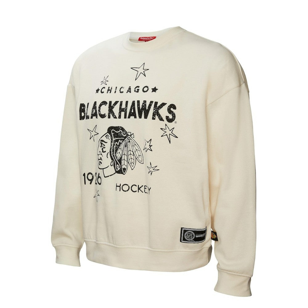 Chicago Blackhawks Mitchell & Ness Women's Logo 3.0 Pullover Sweatshirt -  NHL Sweatshirts