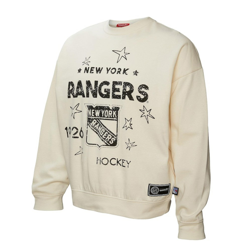 New York Rangers Mitchell & Ness Women's Logo 3.0 Pullover Sweatshirt -  NHL Sweatshirts