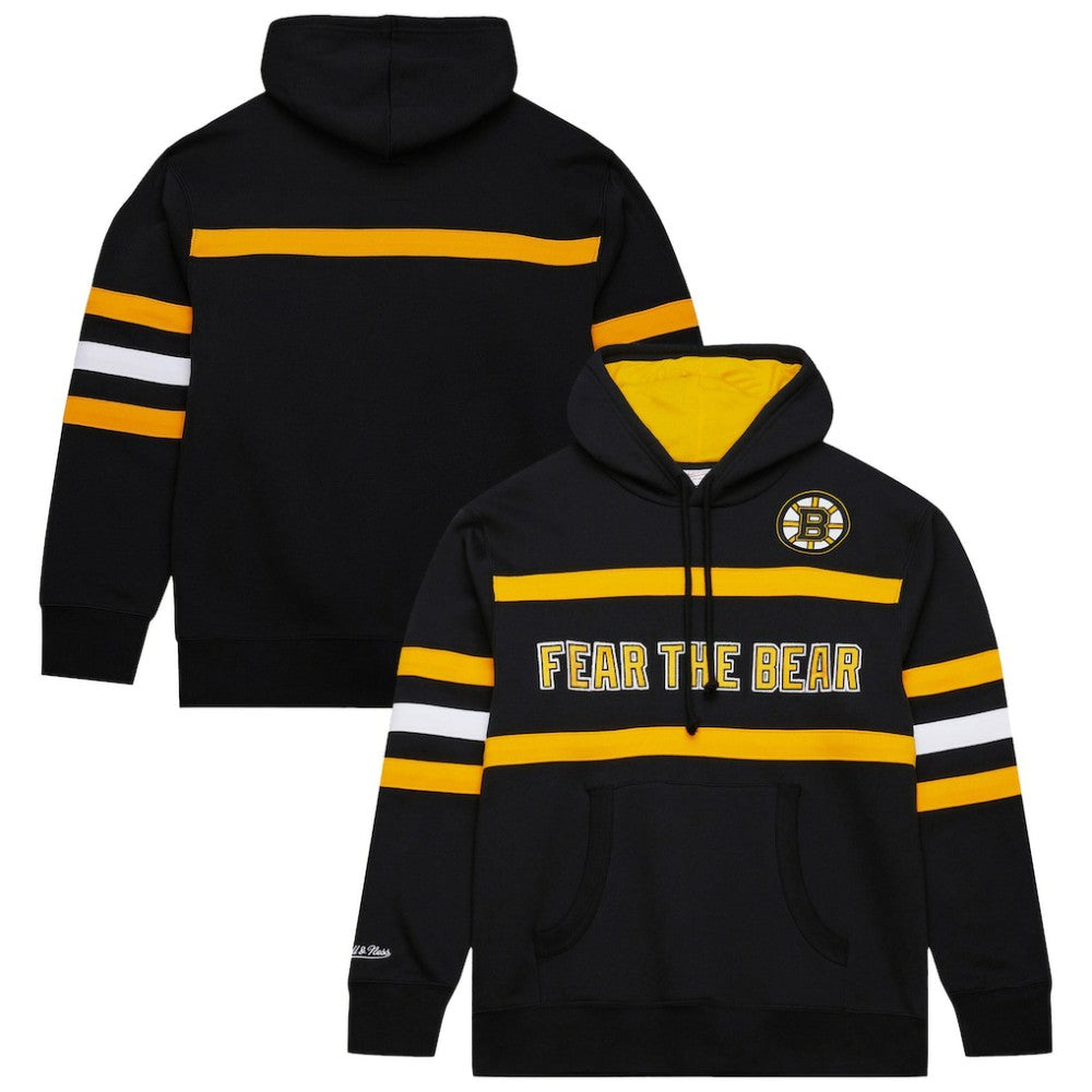 Boston Bruins Mitchell & Ness Head Coach Slogan Pullover Hoodie -  NHL Hoodies