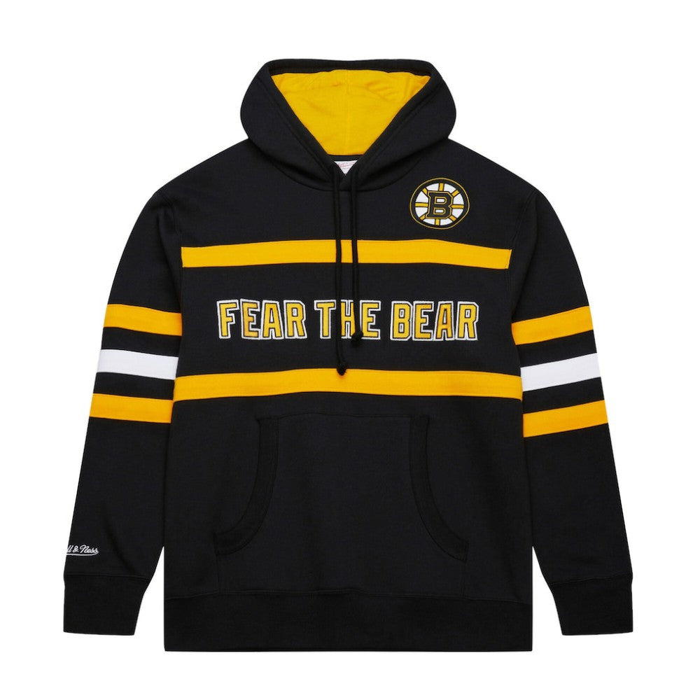 Boston Bruins Mitchell & Ness Head Coach Slogan Pullover Hoodie -  NHL Hoodies