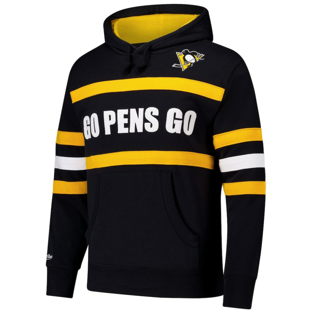 Pittsburgh Penguins Mitchell & Ness Head Coach Slogan Pullover Hoodie -  NHL Hoodies