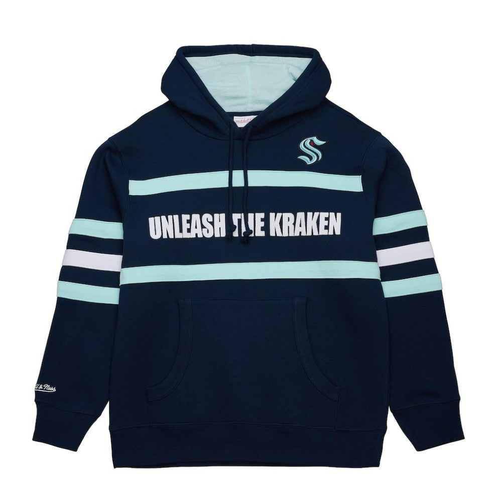 Seattle Kraken Mitchell & Ness Head Coach Slogan Pullover Hoodie -  NHL Hoodies