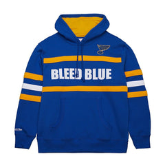 St. Louis Blues Mitchell & Ness Head Coach Slogan Pullover Hoodie -  NHL Hoodies