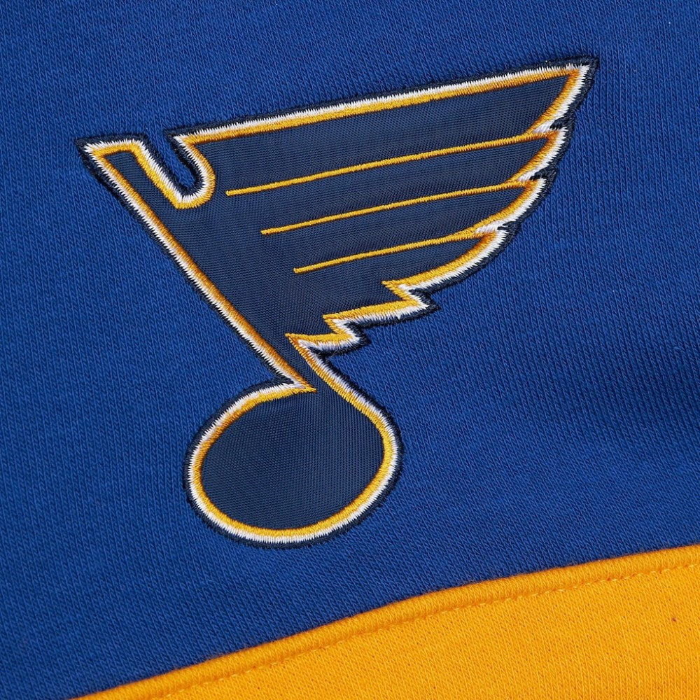 St. Louis Blues Mitchell & Ness Head Coach Slogan Pullover Hoodie -  NHL Hoodies