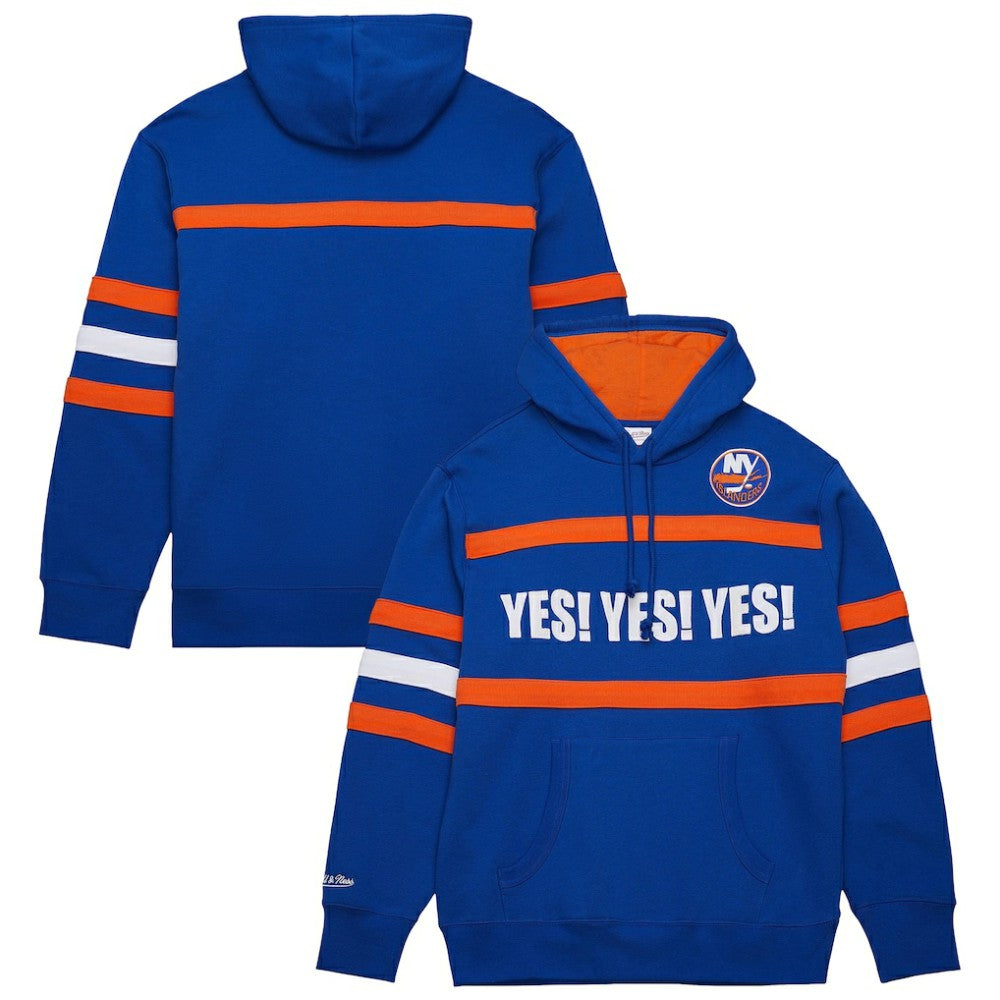 New York Islanders Mitchell & Ness Head Coach Slogan Pullover Hoodie -  NHL Hoodies