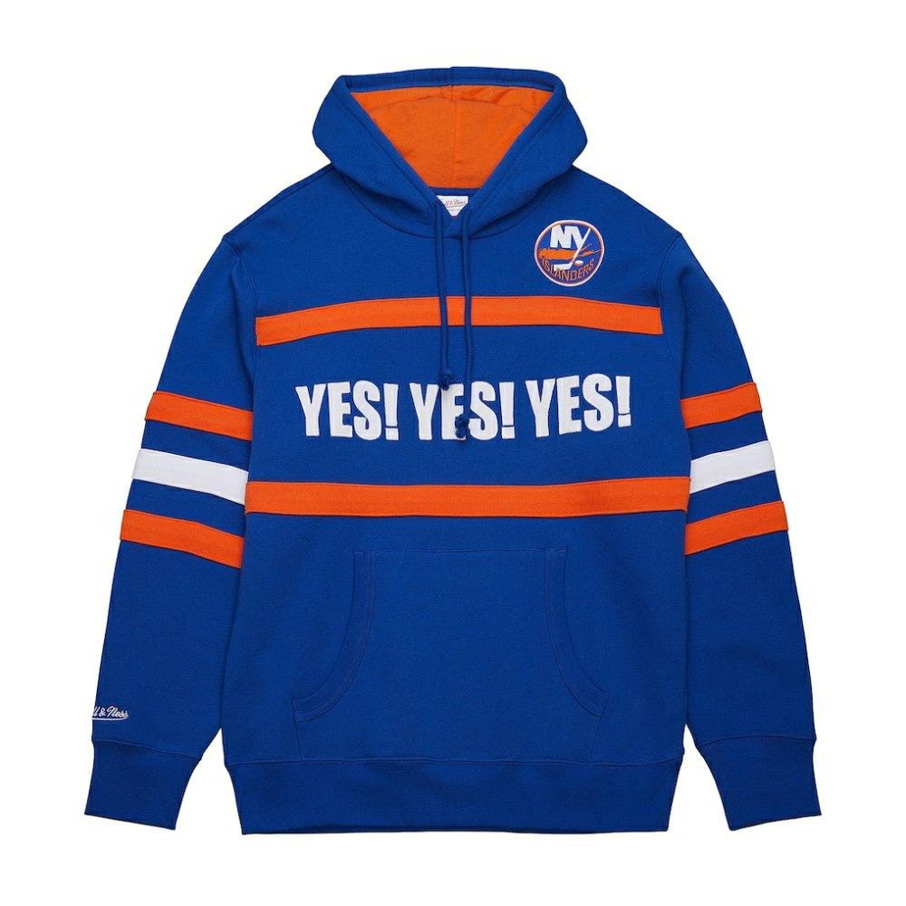 New York Islanders Mitchell & Ness Head Coach Slogan Pullover Hoodie -  NHL Hoodies