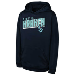 Seattle Kraken Youth Cyber Punk Performance Hoodie -  NHL Hoodies