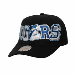 Los Angeles Dodgers Mitchell & Ness Hyper Type Pro Crown Snapback Hat - MLB Hats