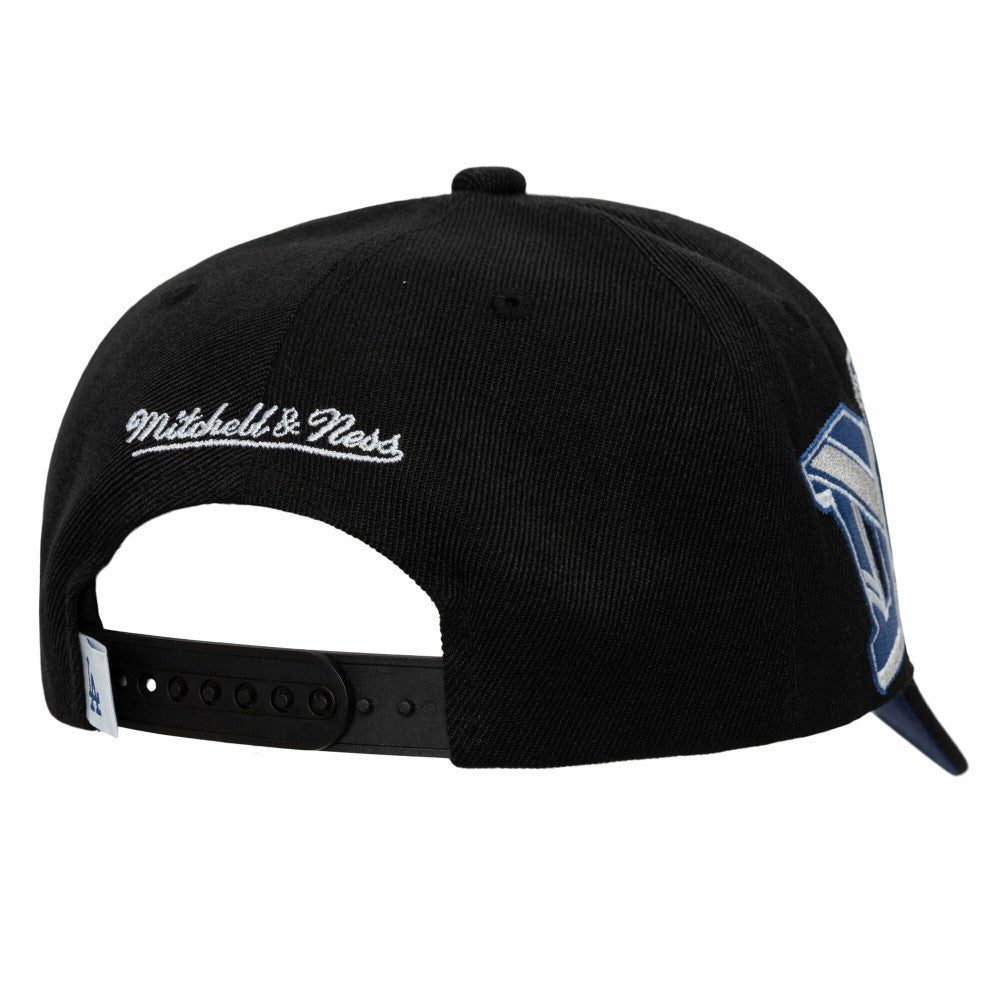 Los Angeles Dodgers Mitchell & Ness Hyper Type Pro Crown Snapback Hat - MLB Hats
