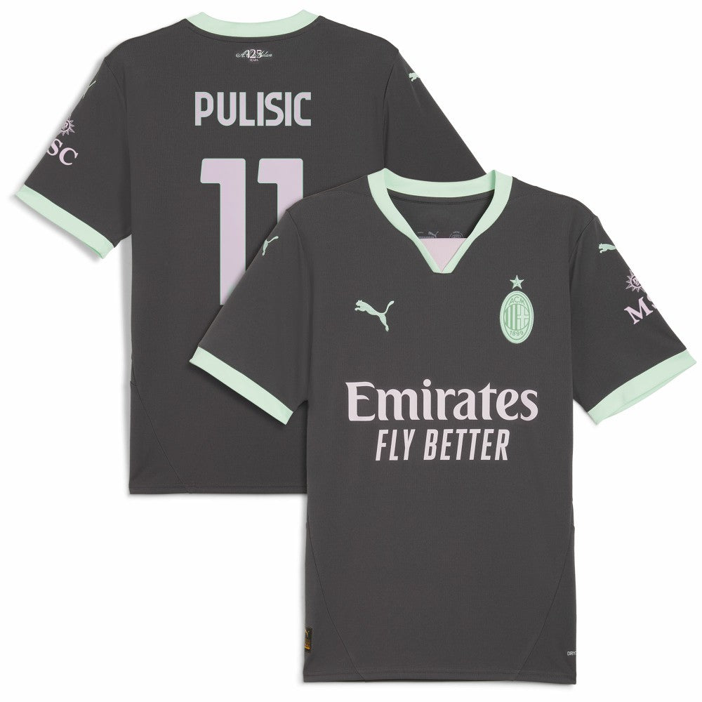 Christian Pulisic AC Milan 2024/25 Third Replica Player Jersey