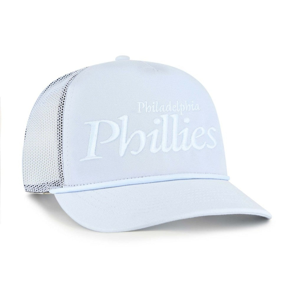 Philadelphia Phillies '47 Foundation Script Hitch Adjustable Trucker Hat - MLB Hats