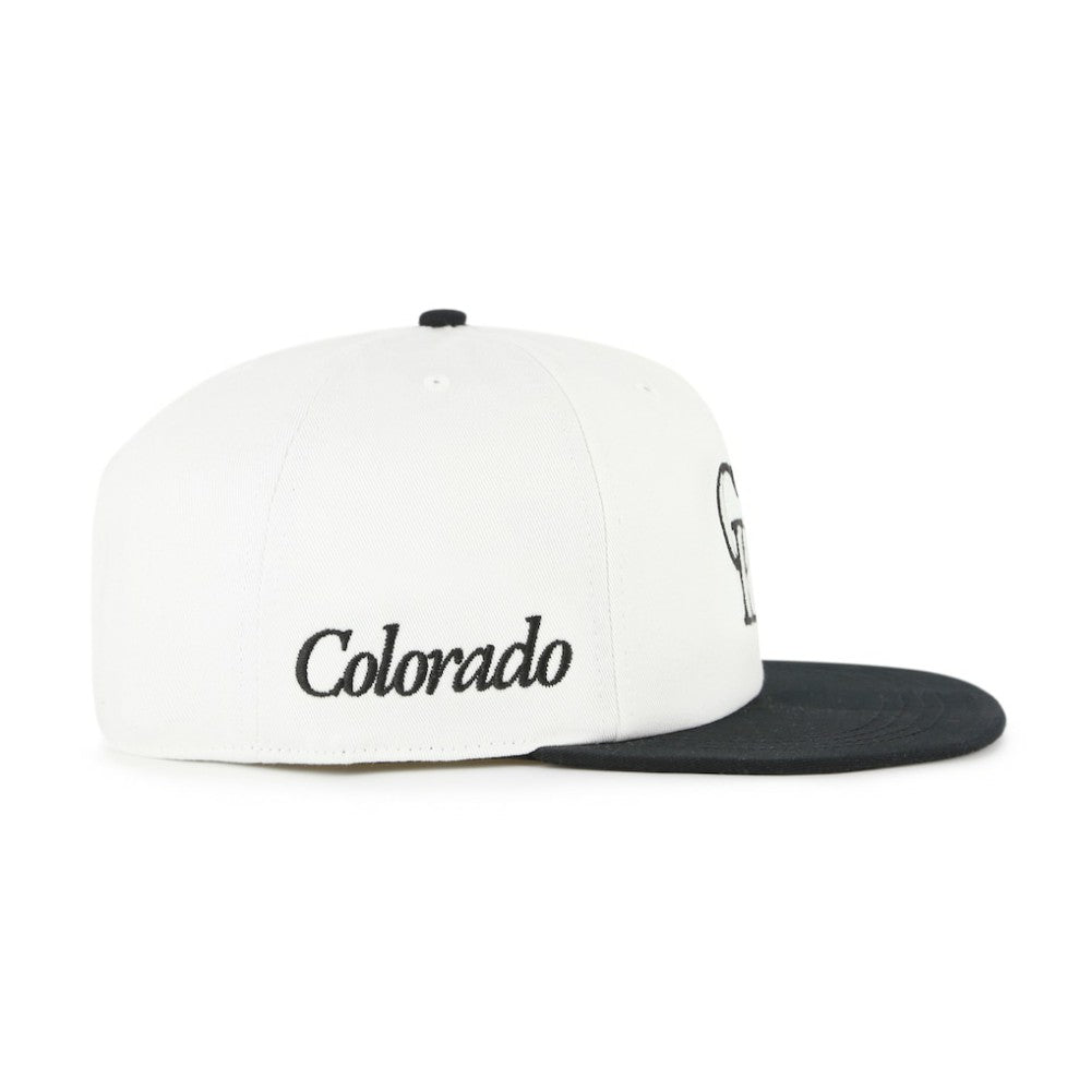 Colorado Rockies '47 Foundation Captain Snapback Hat - MLB Hats
