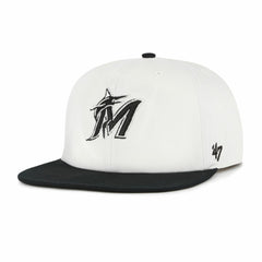 Miami Marlins '47 Foundation Captain Snapback Hat - MLB Hats