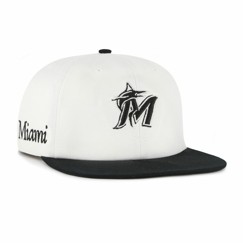 Miami Marlins '47 Foundation Captain Snapback Hat - MLB Hats