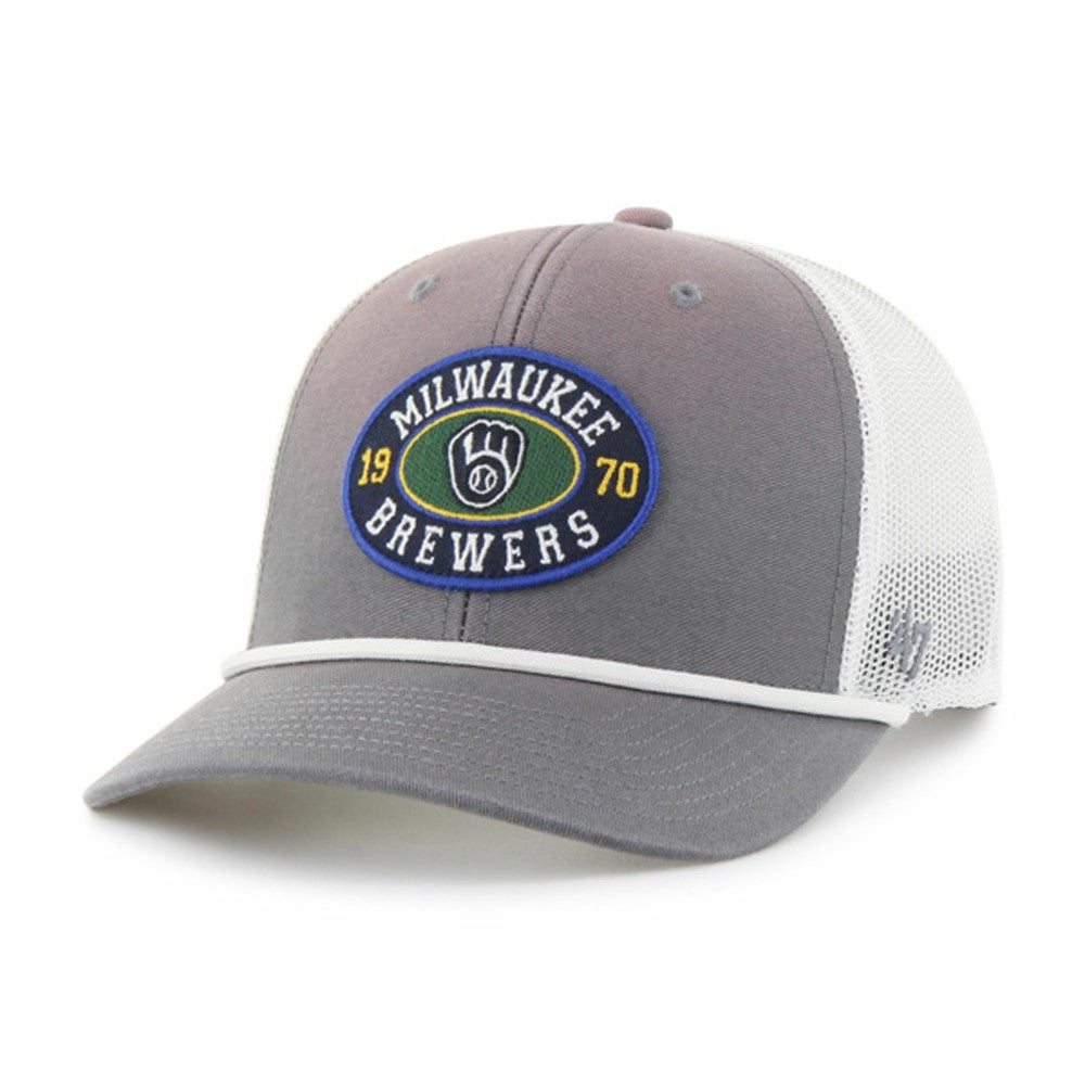 Milwaukee Brewers '47 Tide Sweep Rope Trucker Adjustable Hat - MLB Hats